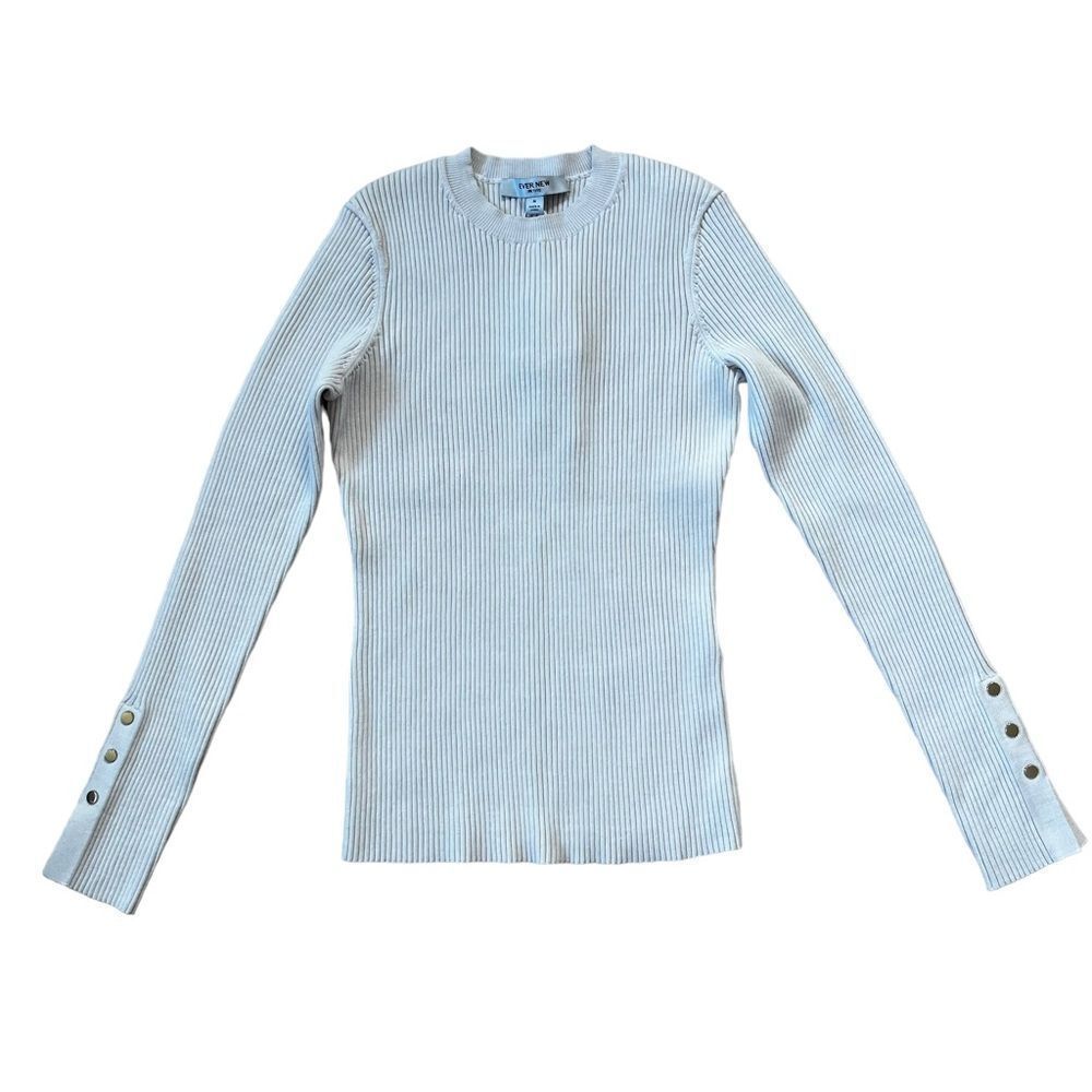 New Ever New Selma Petite Rib Layering Knit Top Size Medium